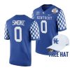 kavosiey smoke kentucky wildcats blue 2021 citrus bowl cfp jersey