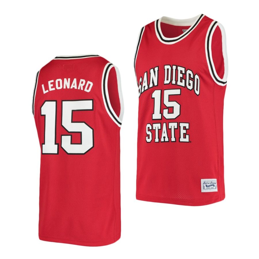 kawhi leonard red alumni men's jersey