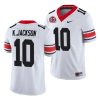 kearis jackson white college football men's jersey