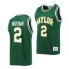 kendall brown baylor bears commemorative classic 2021 22 jersey