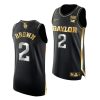 kendall brown black golden edition 2021 22authentic basketball jersey