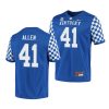 kentucky wildcats josh allen royal game men's jersey