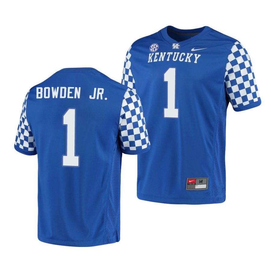 kentucky wildcats lynn bowden jr. royal game men's jersey