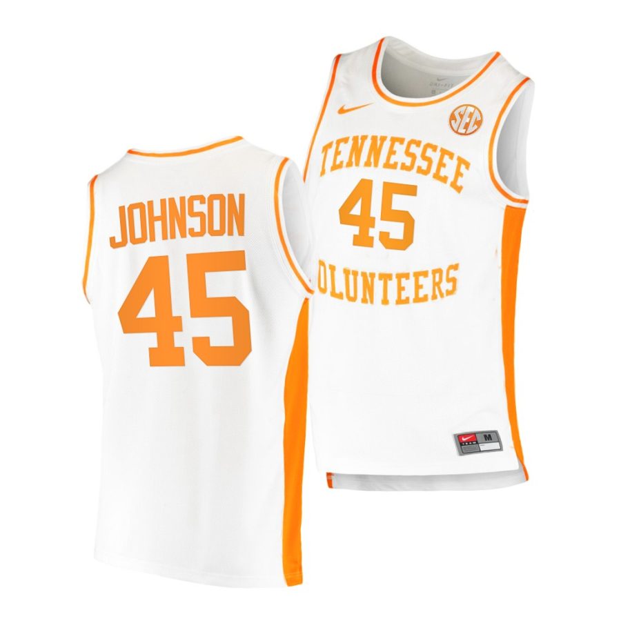 keon johnson white replica men jersey