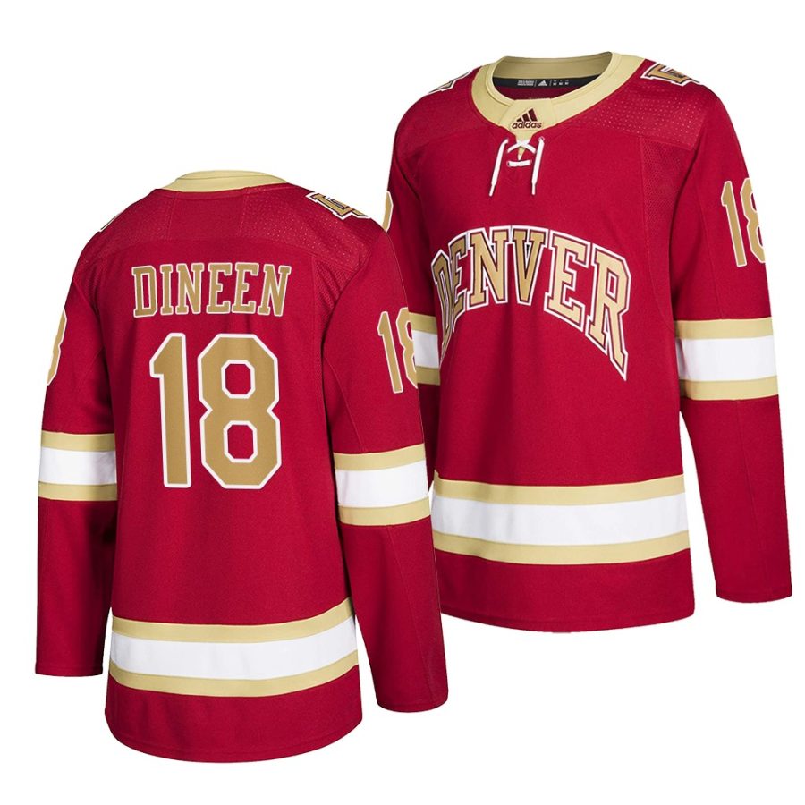 kevin dineen nhl whalers college hockey red road jersey