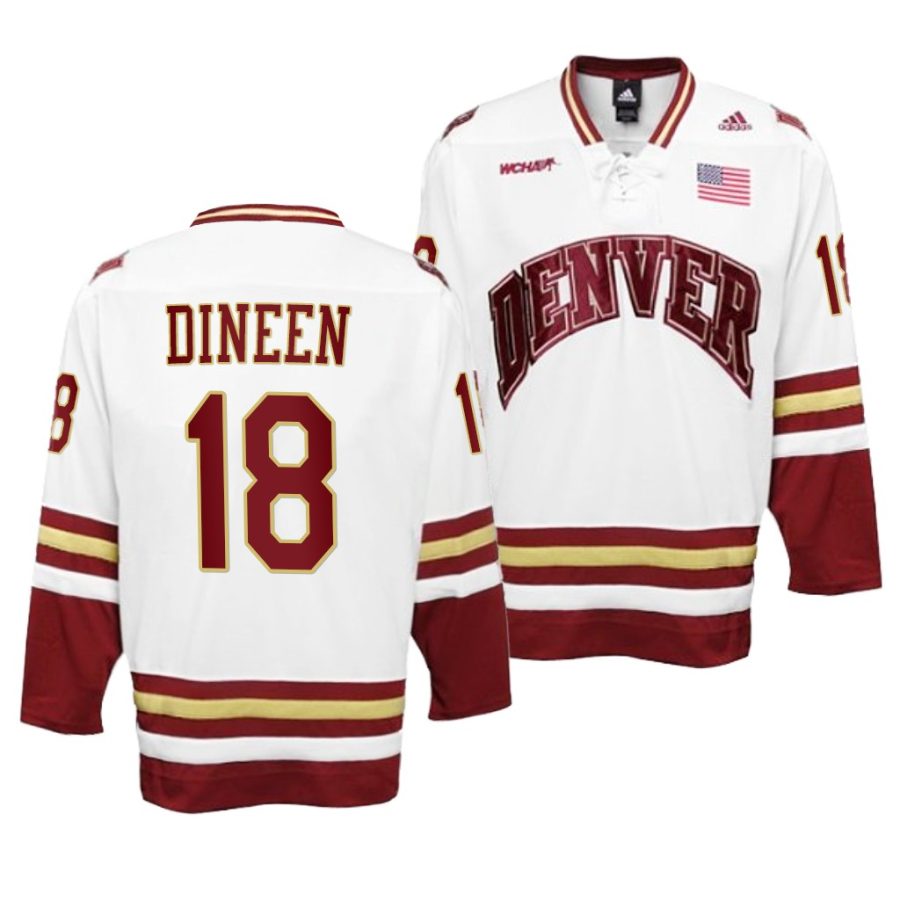 kevin dineen nhl whalers college hockey white premier jersey