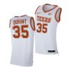 kevin durant white alumni player texas longhorns jersey