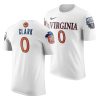 kihei clark white final four champions ncaa basketball t shirt