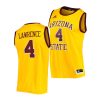 kimani lawrence gold college basketball men jersey