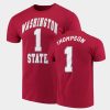 klay thompson crimson alumni basketball college jersey