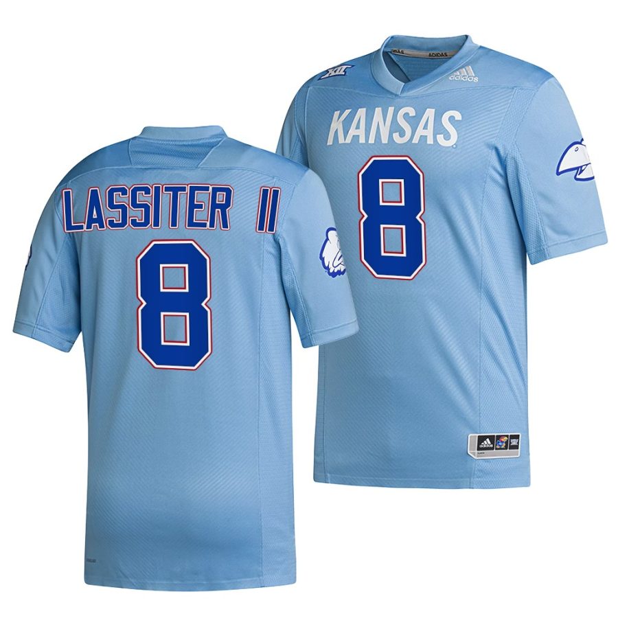 kwamie lassiter ii kansas jayhawks hail to old ku 2021 22 jersey