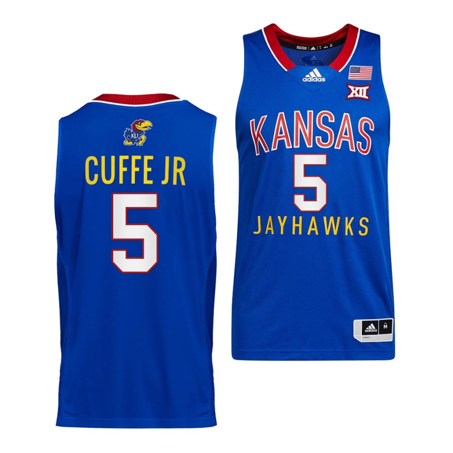 kyle cuffe jr. royal college basketball throwback jersey