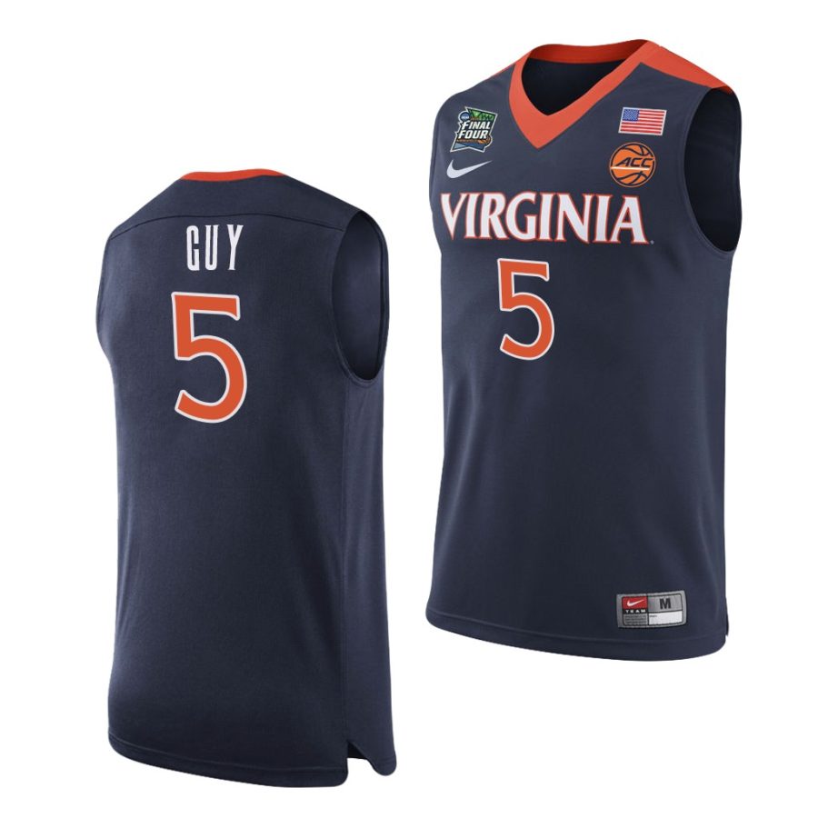 kyle guy navy home men's jersey