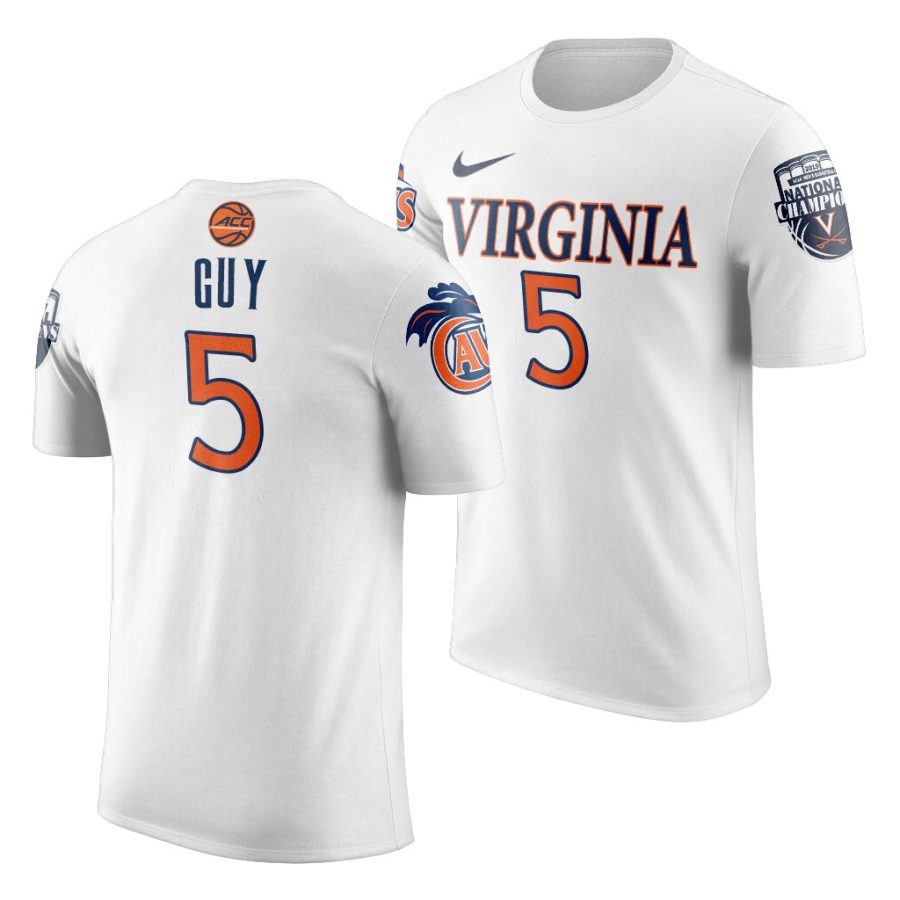 kyle guy white final four champions ncaa basketball t shirt