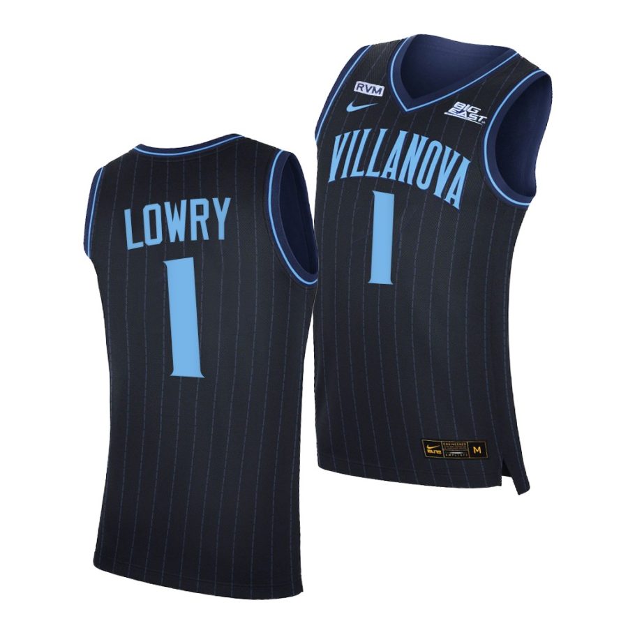 kyle lowry navy college basketball men jersey