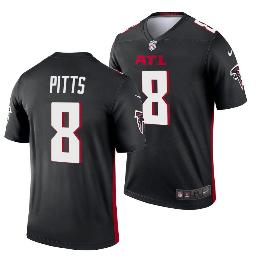 kyle pitts falcons 2021 nfl draft legend men's black jersey