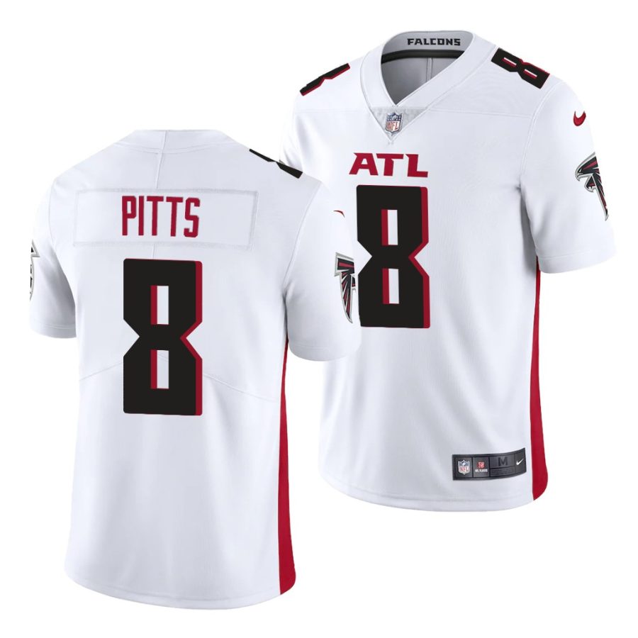 kyle pitts falcons 2021 nfl draft vapor limited men's white jersey