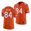 kyle pitts orange game men's jersey