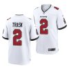 kyle trask buccaneers 2021 nfl draft game men's white jersey