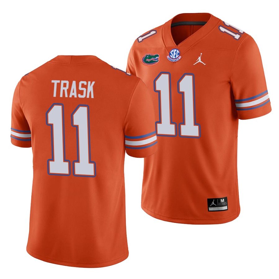 kyle trask orange college football men's jersey