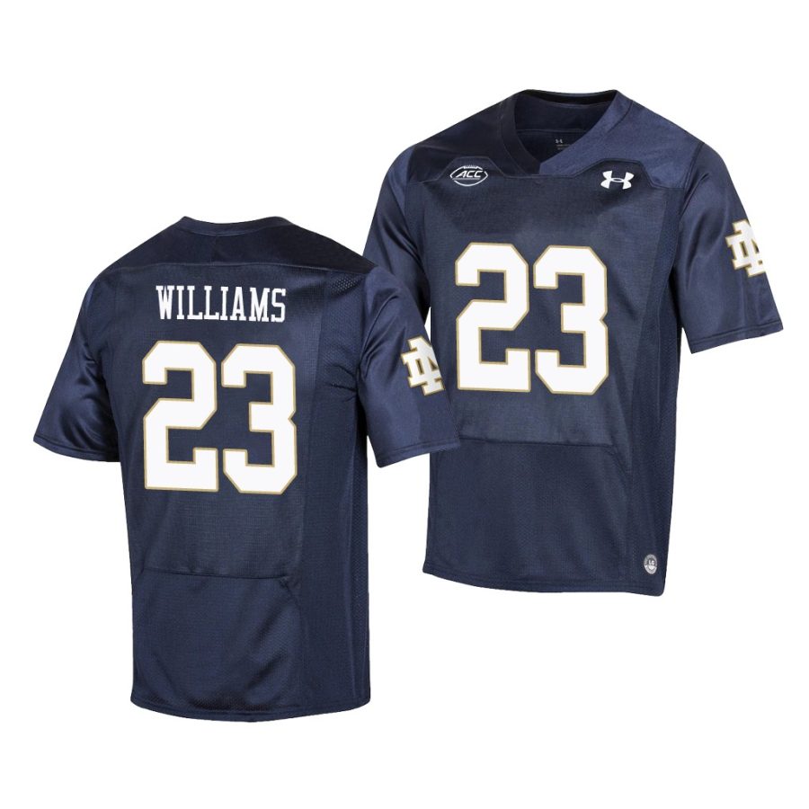 kyren williams navy replica men's jersey