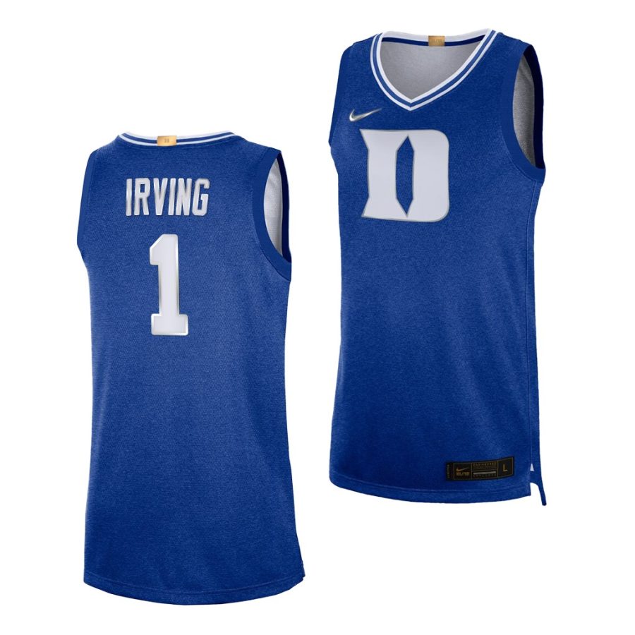 kyrie irving royal 100th anniversary men's jersey