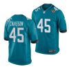 k’lavon chaisson teal 2020 nfl draft men's jersey 0