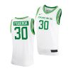 l.j. figueroa white college basketball oregon ducks jersey