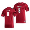 lamar jackson red replica men's jersey