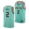 lamelo ball hornets city 2020 nba draft 2020 21 mint green jersey