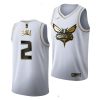 lamelo ball hornets golden edition 2020 nba draft 2020 21 white jersey