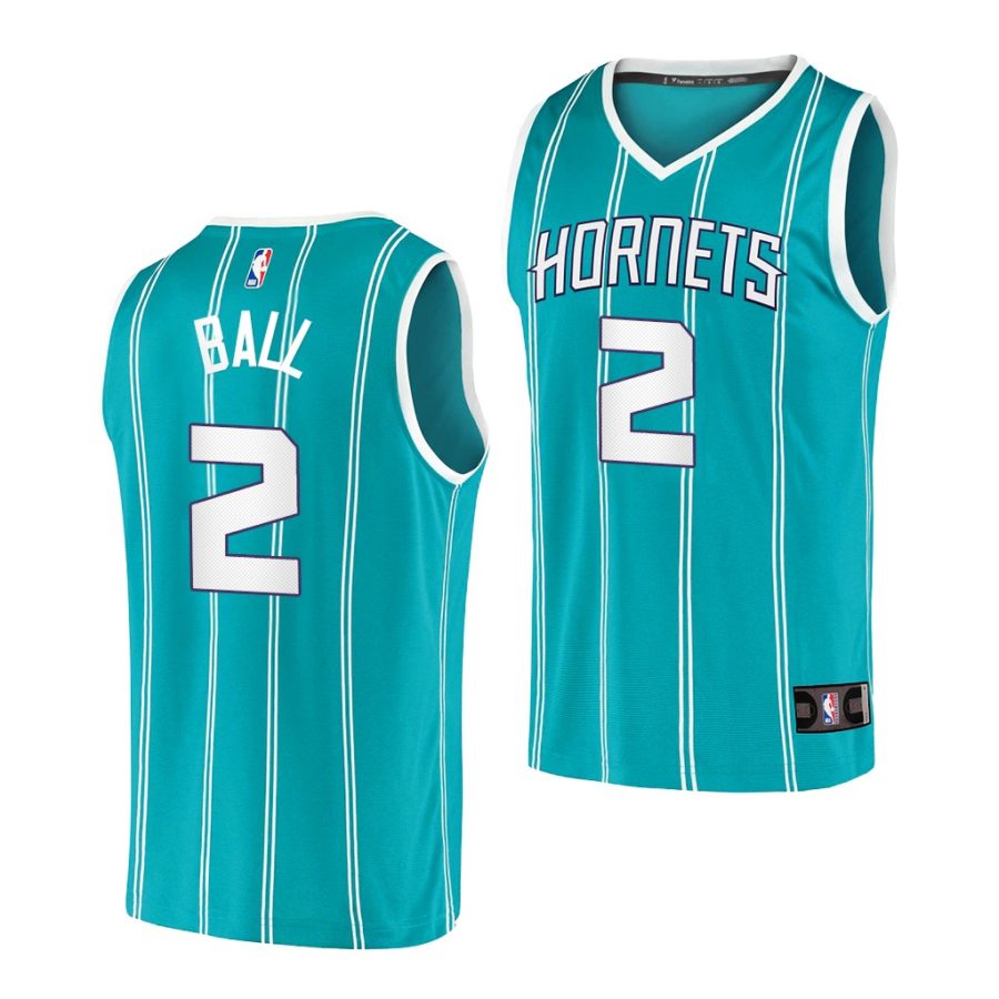 lamelo ball hornets icon 2020 nba draft 2020 21 teal jersey