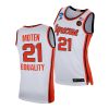 lawrence moten white 2021 march madness sweet 16 syracuse orange jersey