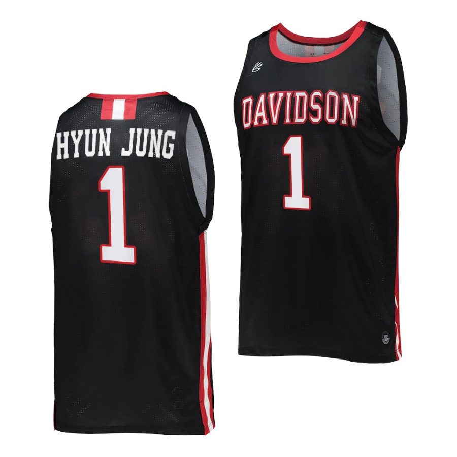 lee hyun jung black college basketball 2022 jersey