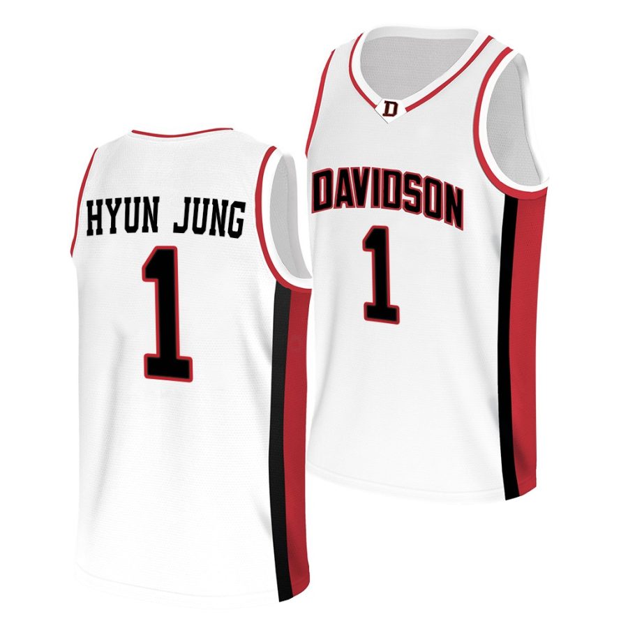 lee hyun jung white college basketball 2022 jersey