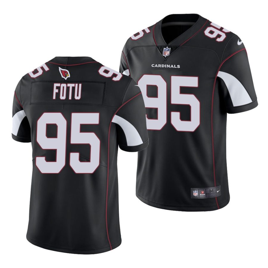 leki fotu cardinals 2020 nfl draft vapor untouchable limited men's black jersey