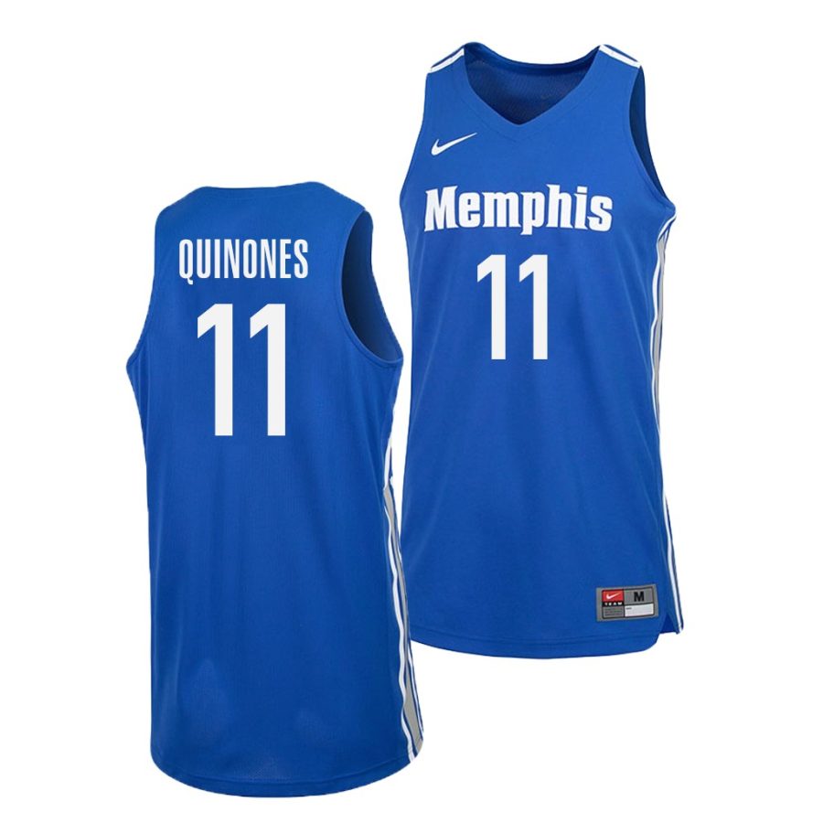 lester quinones memphis tigers college basketball 2021 jersey