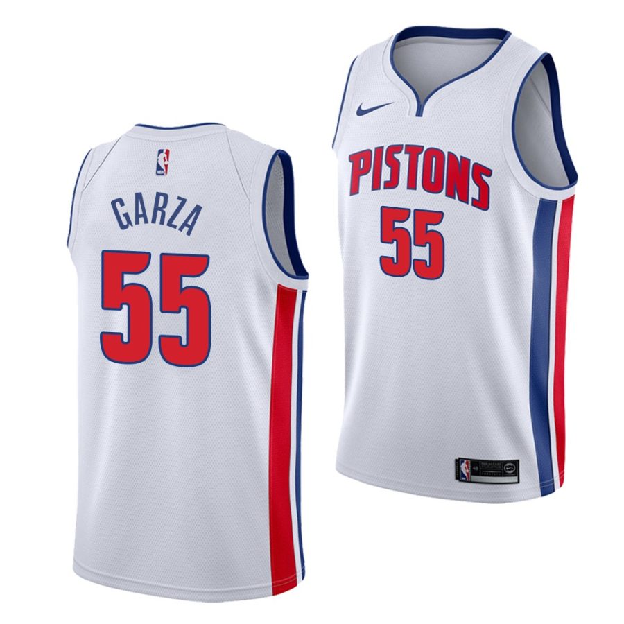 luka garza pistons 2021 white classic edition 2021 nba draft jersey