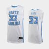 luke maye white replica youth jersey