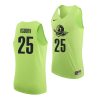 luke osborn apple green authentic men's jersey 0