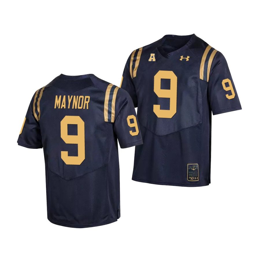 maasai maynor navy college football men's jersey