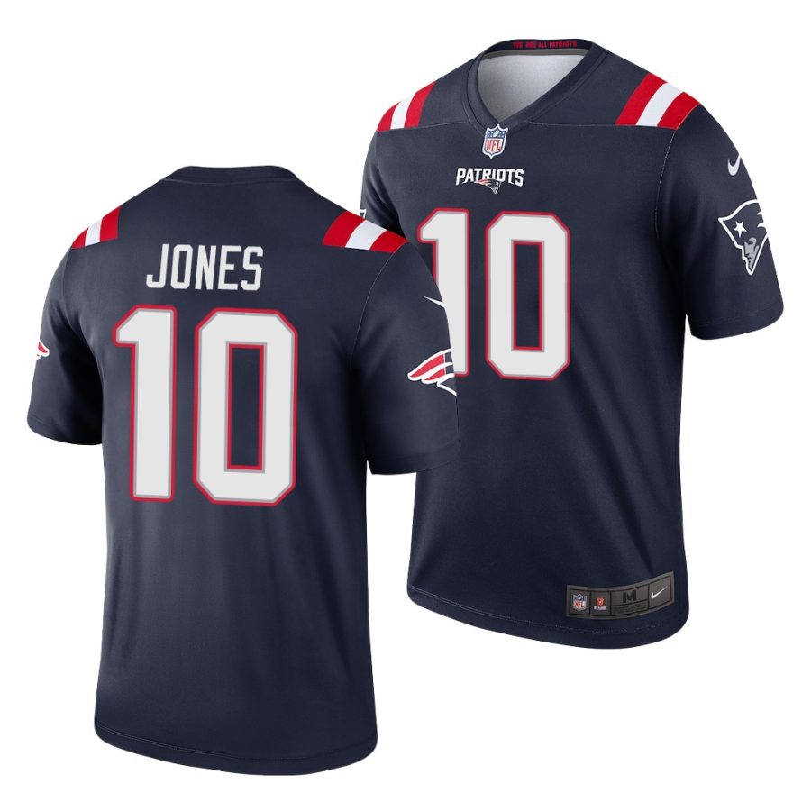 mac jones patriots 2021 nfl draft legend men's navy jersey