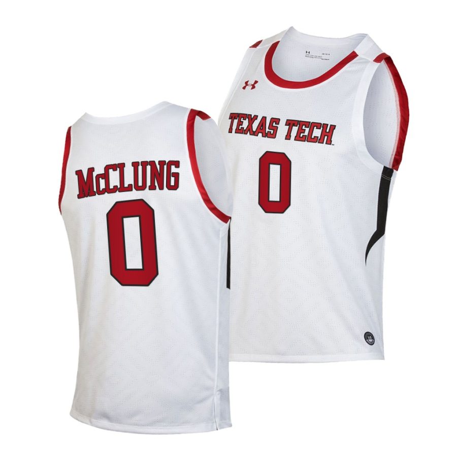 mac mcclung white replica men jersey