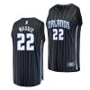 magic franz wagner black 2021 nba draft 1st round pick no.2 replica jersey