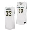 magic johnson white replica men's jersey 0