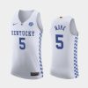 malik monk white authentic men's jersey