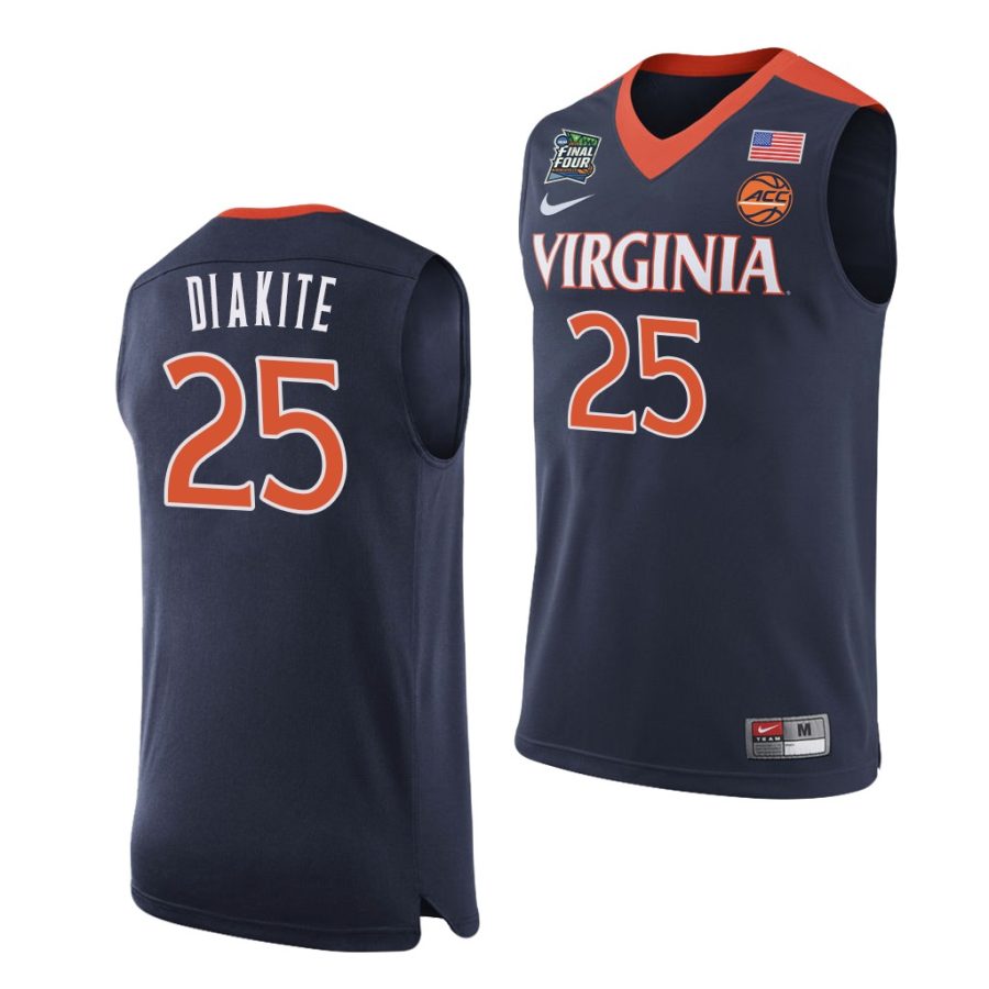 mamadi diakite navy home men's jersey