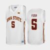 marcus fizer white alumni men's jersey