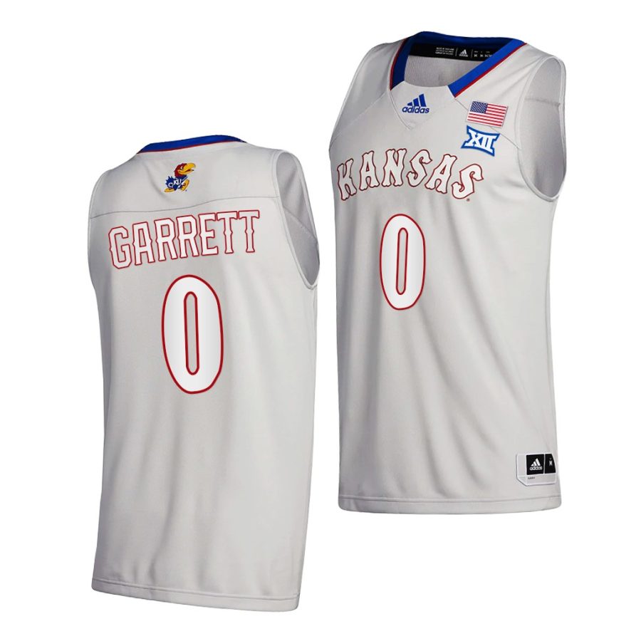 marcus garrett gray college basketball men jersey