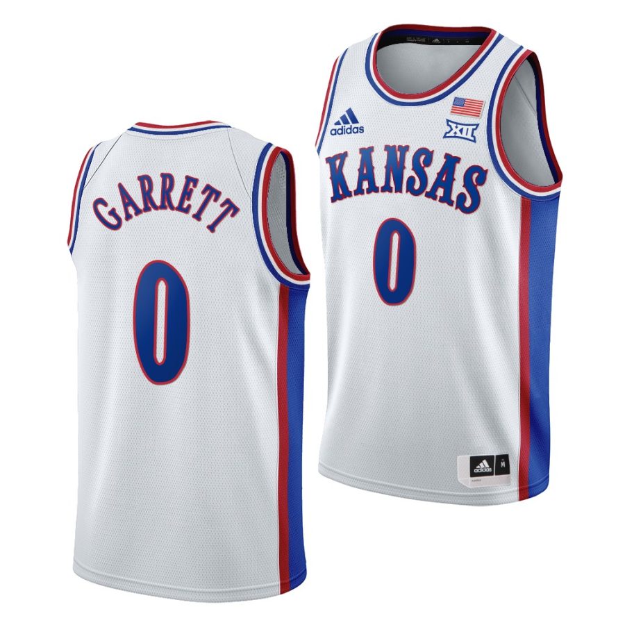 marcus garrett white 1990s throwback men's jersey